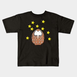 Owl at Night Kids T-Shirt